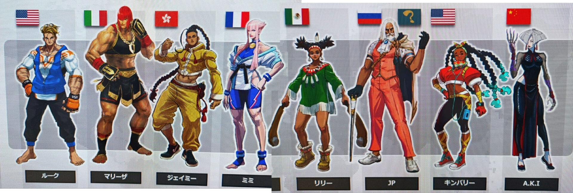 Elenco de Street Fighter 6 pode ter vazado - Aigis