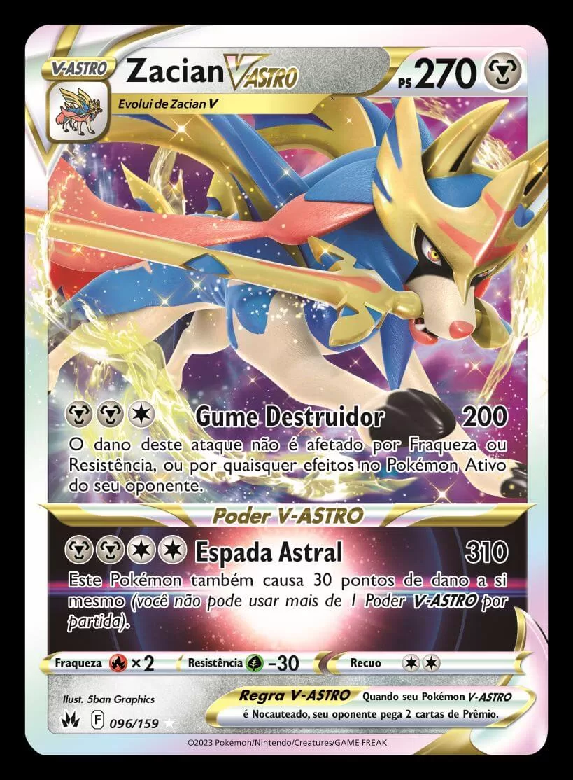 Deoxys, Realeza Absoluta Galeria de Galar, Banco de Dados de Cards do  Estampas Ilustradas