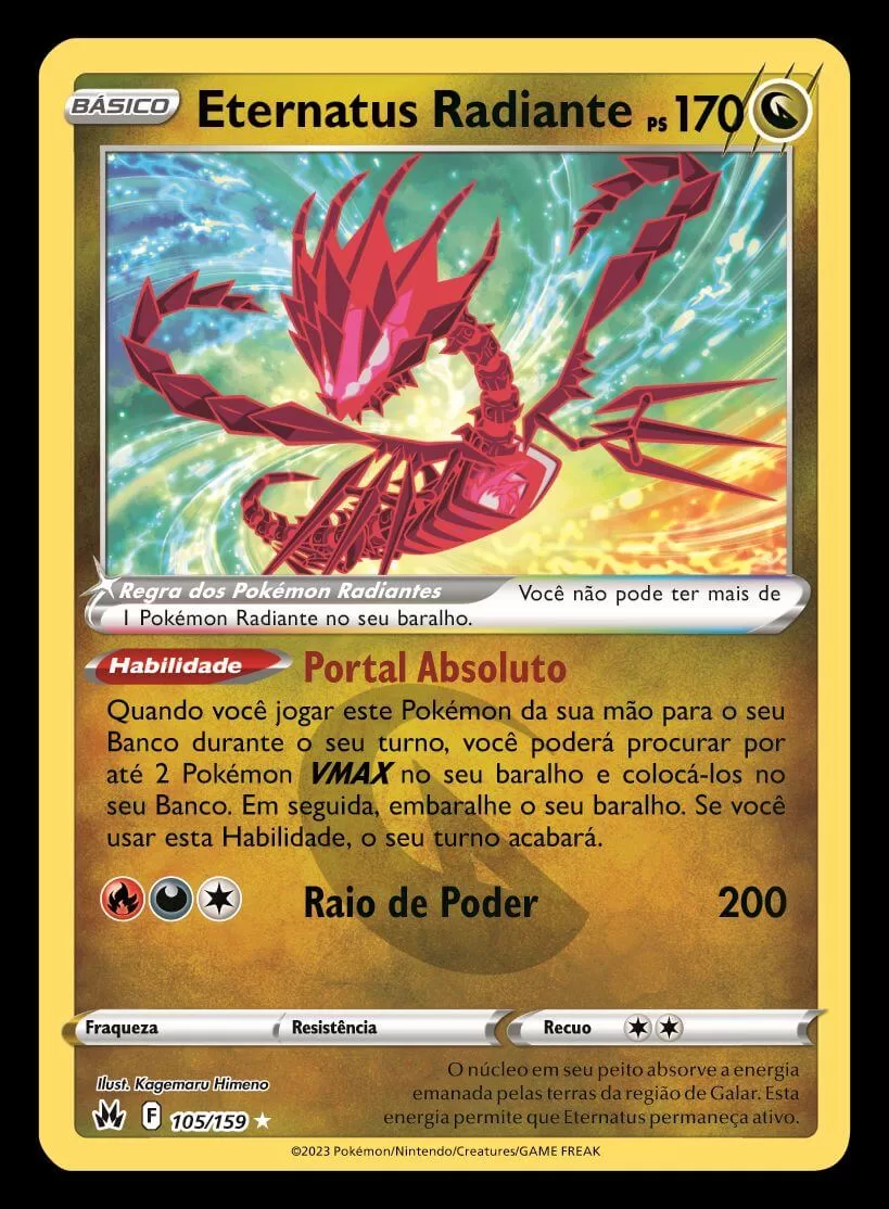 Deoxys, Realeza Absoluta Galeria de Galar, Banco de Dados de Cards do  Estampas Ilustradas